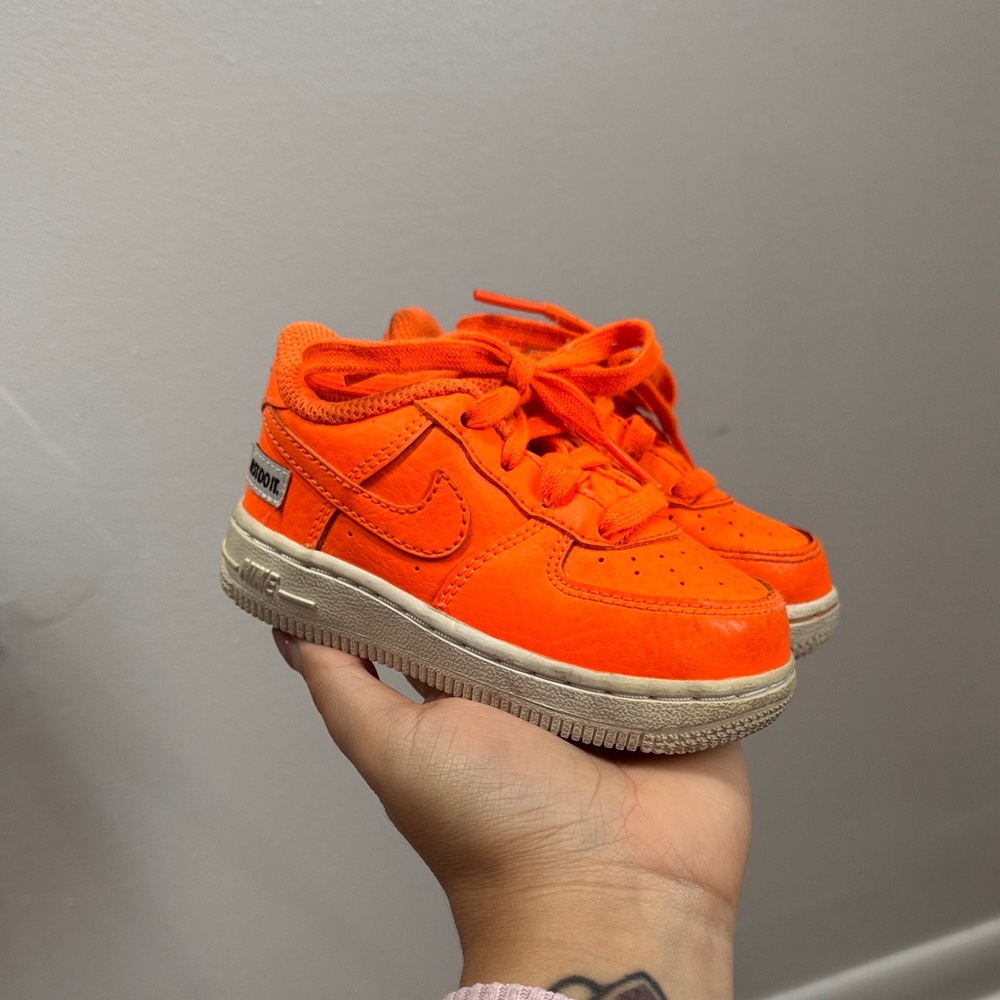 Nike Kids Bright Orange Sneakers